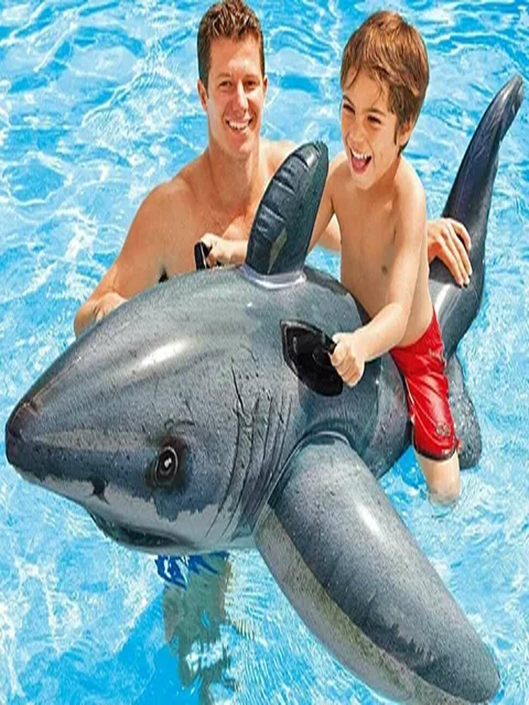 Плот-игрушка "Акула", надувной, для детей от 3 лет, до 40 кг — фото 1