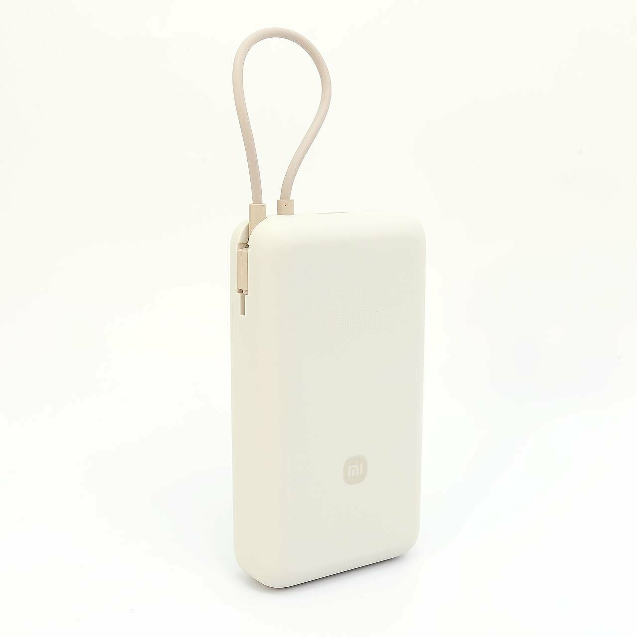 Внешний аккумулятор, 20000mAh, 33Вт, поддержка быстрой зарядки, белый