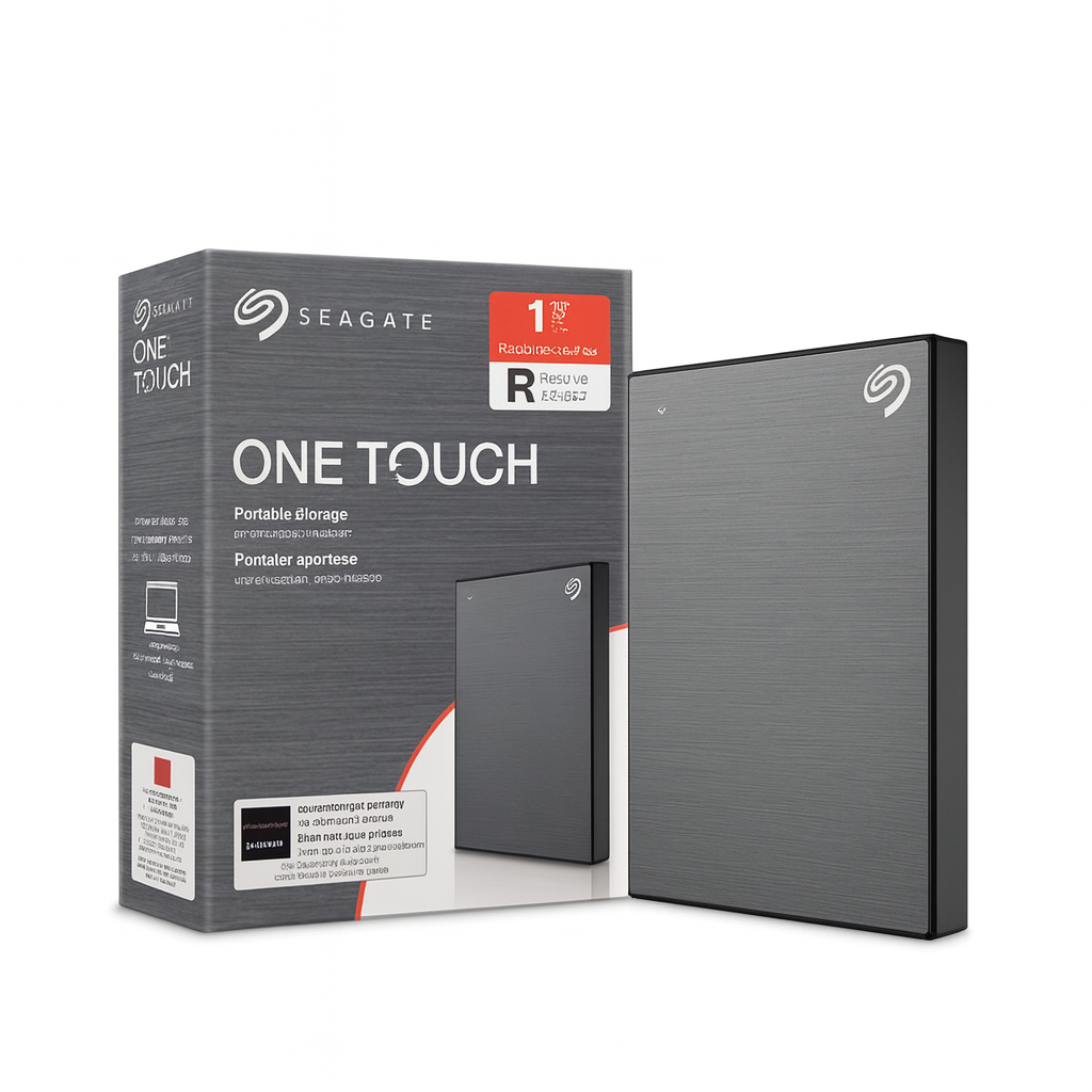 Внешний жесткий диск Seagate Portable 1ТБ, для ПК, USB 3.0, черный
