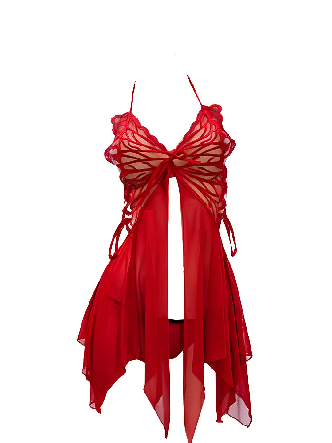 Пижама , размер standart, красный, красный — фото 1