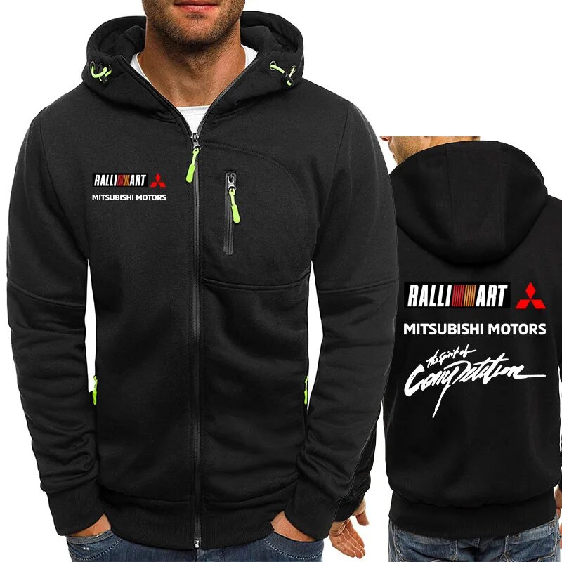 Толстовка спортивная Mitsubishi размер M  черный