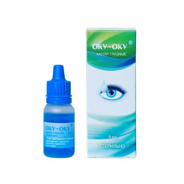 Оку-Оку капли глазные 5мл