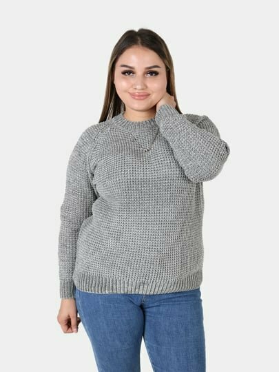 Джемпер , размер One Size, серый