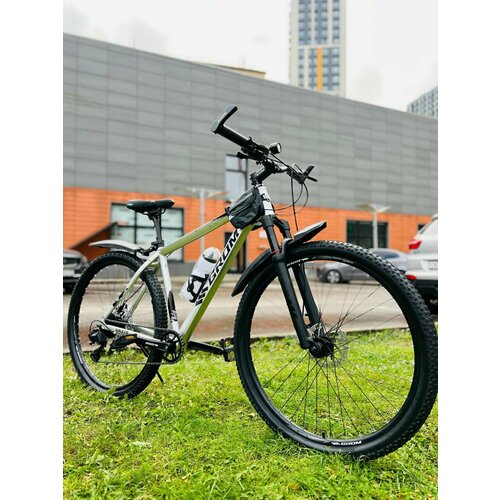 Горный велосипед GROM, городской, 29 дюймов / взрослый, мужской и женский для прогулки / скоростной, спортивный велик серый