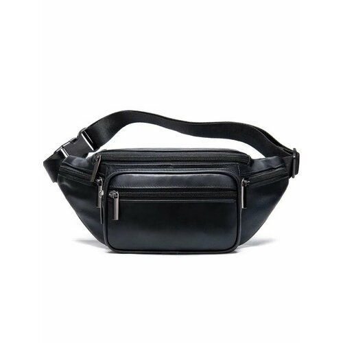 Сумка поясная фактура матовая коричневый 4934₽