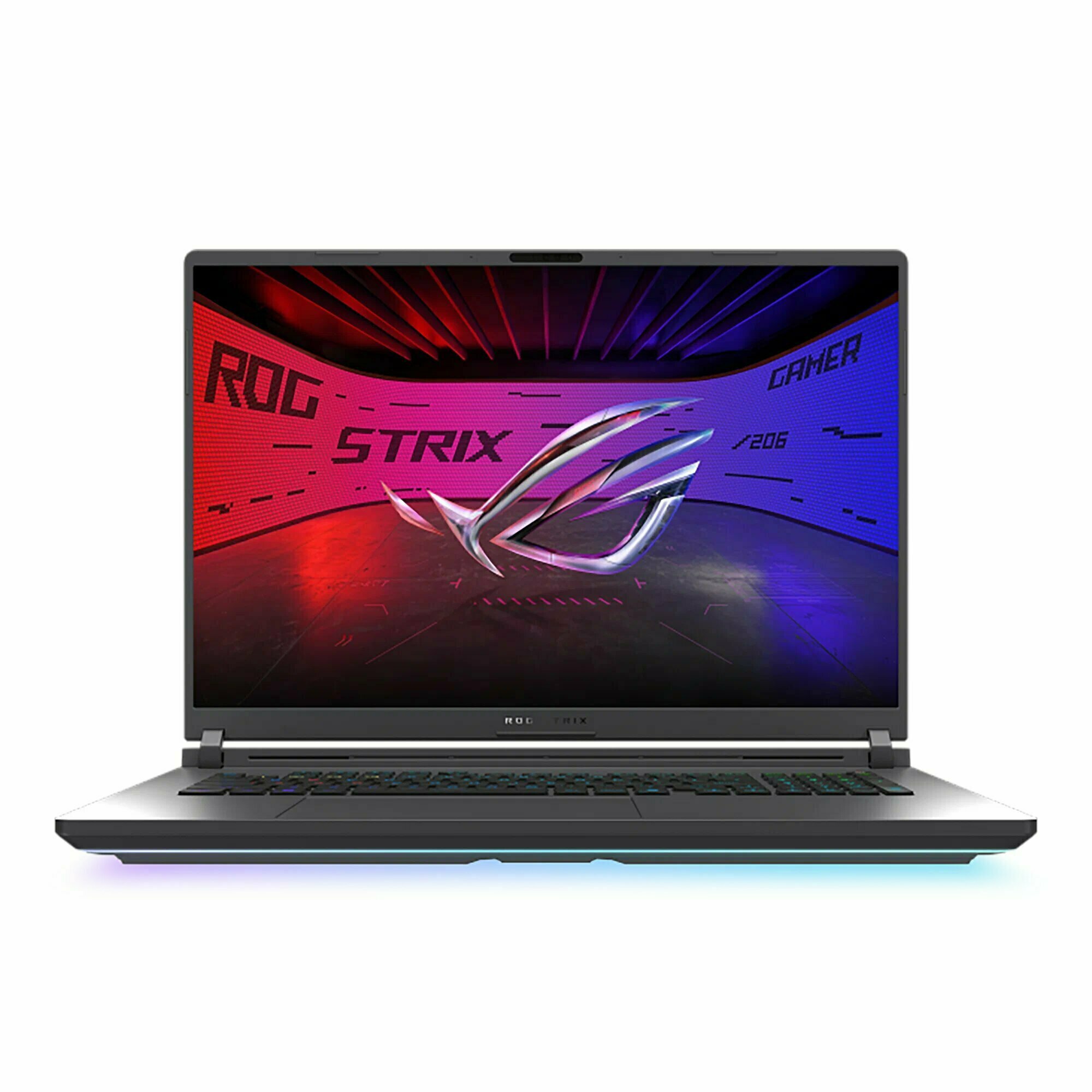 18" Ноутбук ASUS ROG Strix G18, 2560x1600 240Гц, Intel Core Ultra 9 275HX (5.4 ГГц), RAM 32 ГБ, SSD 2048 ГБ, NVIDIA GeForce RTX 5080 (16 ГБ), Windows 11 Pro + MS Office Pro, русская клавиатура, серый