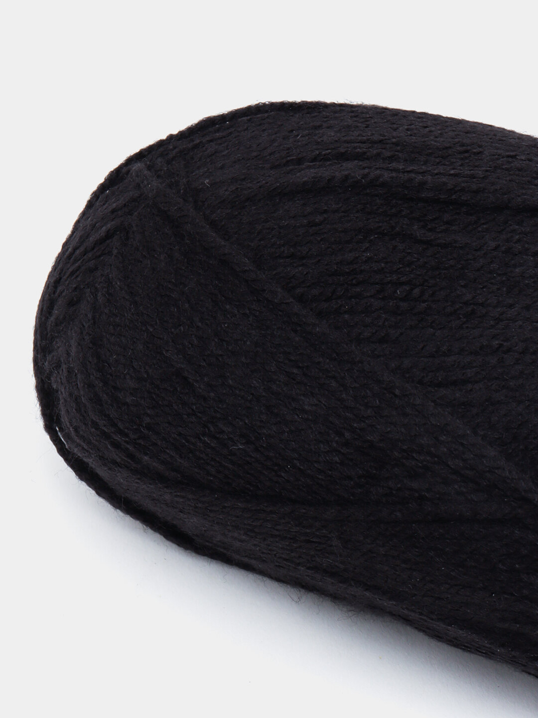 Пряжа Kartopu Gonca, для вязания, акрил, 100 %, 100 г, черная — фото 1