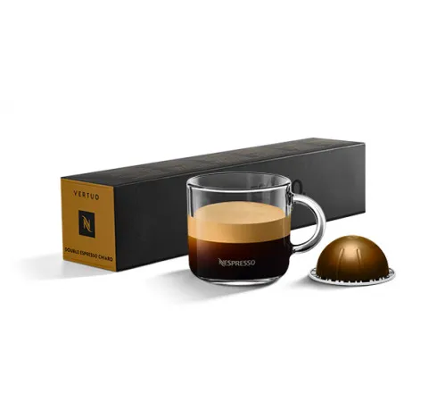 Капсулы для кофемашин Nespresso Vertuo "Nespresso DOUBLE ESPRESSO CHIARO" (10 капсул) - фотография № 5