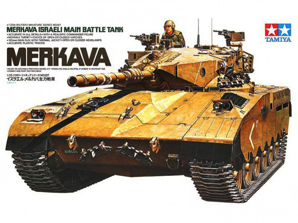 35127 Tamiya Израильский танк Merkava 1/35