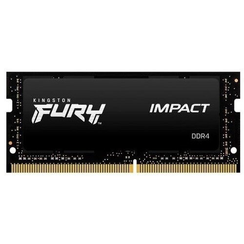 Оперативная память SO-DIMM KINGSTON FURY Impact DDR4 8Gb 3200MHz KF432S20IB8 350000₽