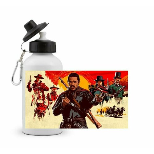 фото Бутылка спортивная red dead redemption 2, ред деад редемптион 2 №5 goodbrelok