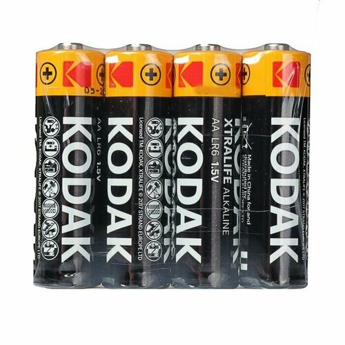 Батарейка Kodak Alkaline (пальчиковые), AA/LR06, 40 шт.
