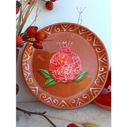 Тарелки Магазин Артёма Фонарёва красный 790₽