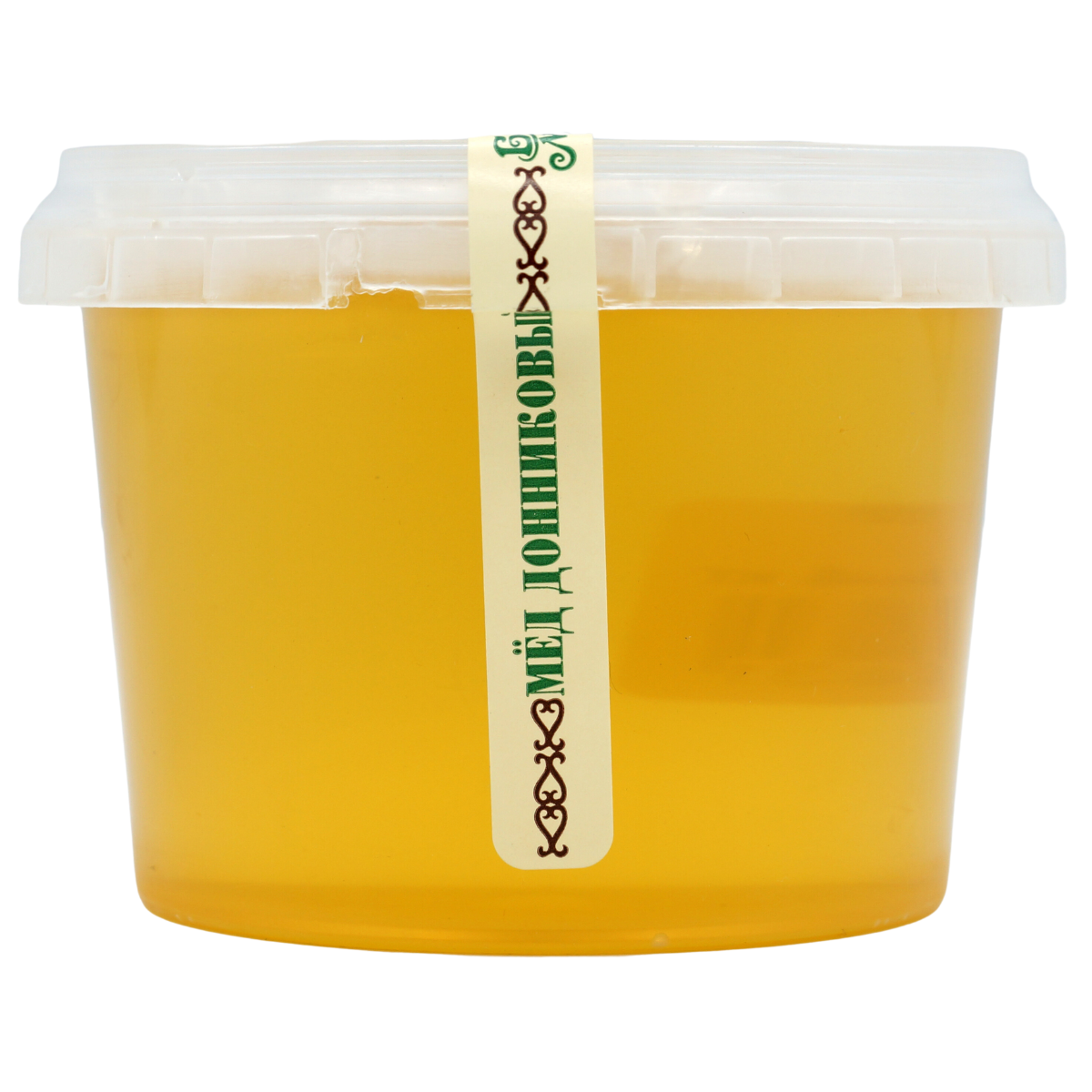 Мёд натуральный Башкирский донниковый "Башкирская медовня" 400 гр пластик
