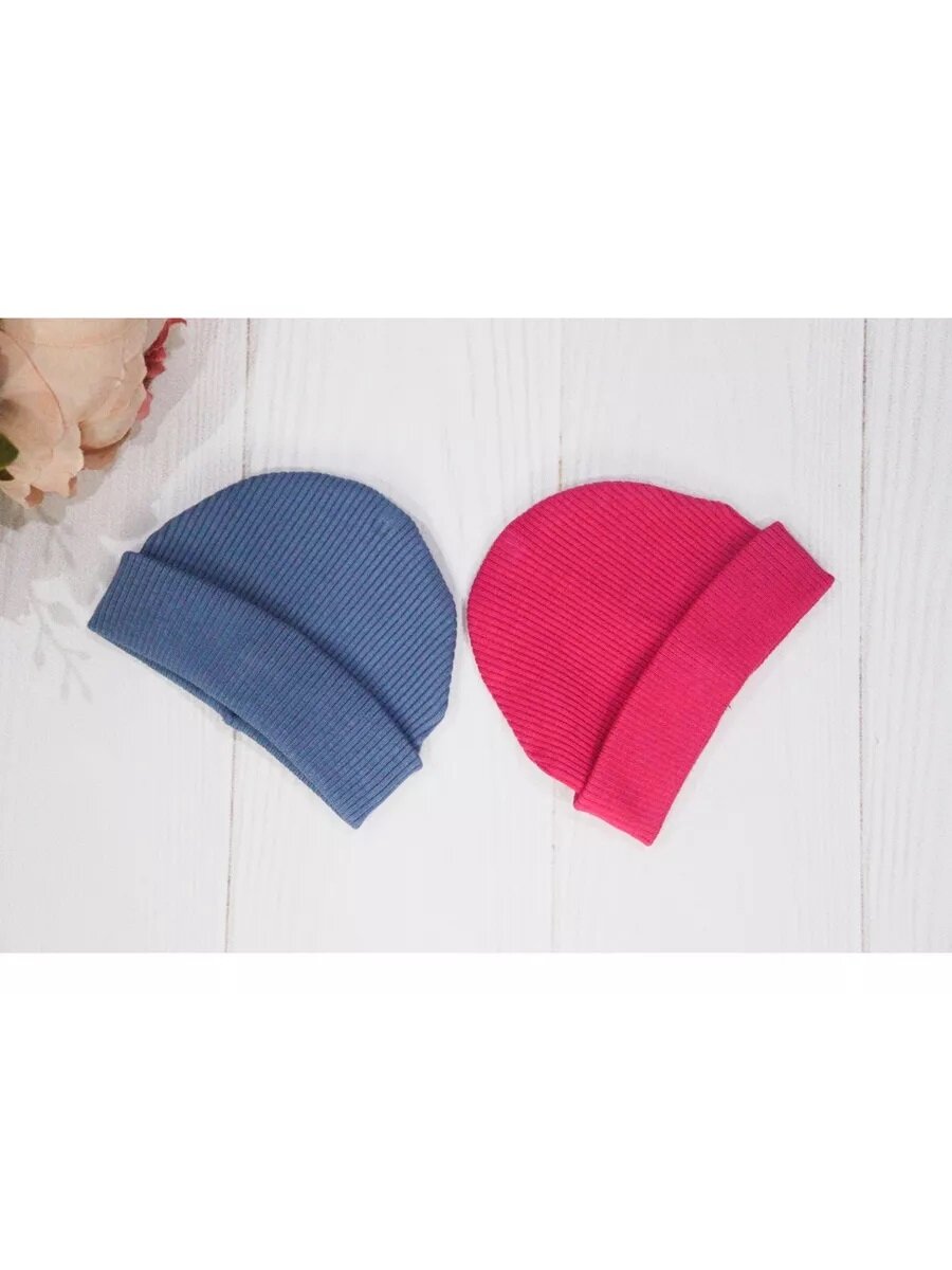 Комплект шапок для кукол 32-35см Paola Reina, Vidal Rojas, Berjuan и др. (2шт), темно-синий, фуксия