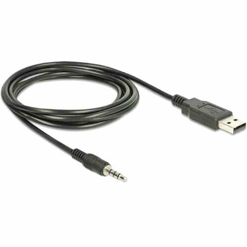 Аудио адаптер USB на 3.5 Premier 5-921 переходник четырехконтактный (TRRS) штекер 3.5мм на USB-Am - кабель 1.8 метра