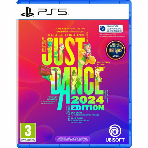 Игра Just Dance 2024 для PS5 ваучер НЕ диск PPSA 07251 Русские субтитры 4898₽