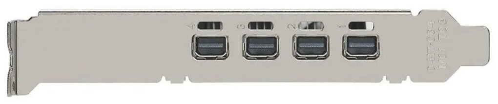 Видеокарта PCI-E PNY VCQP1000V2-SB 4GB GDDR5 128 bit PCI Express 3.0 16x (PCI Express 2.x/1.х) - фото №2