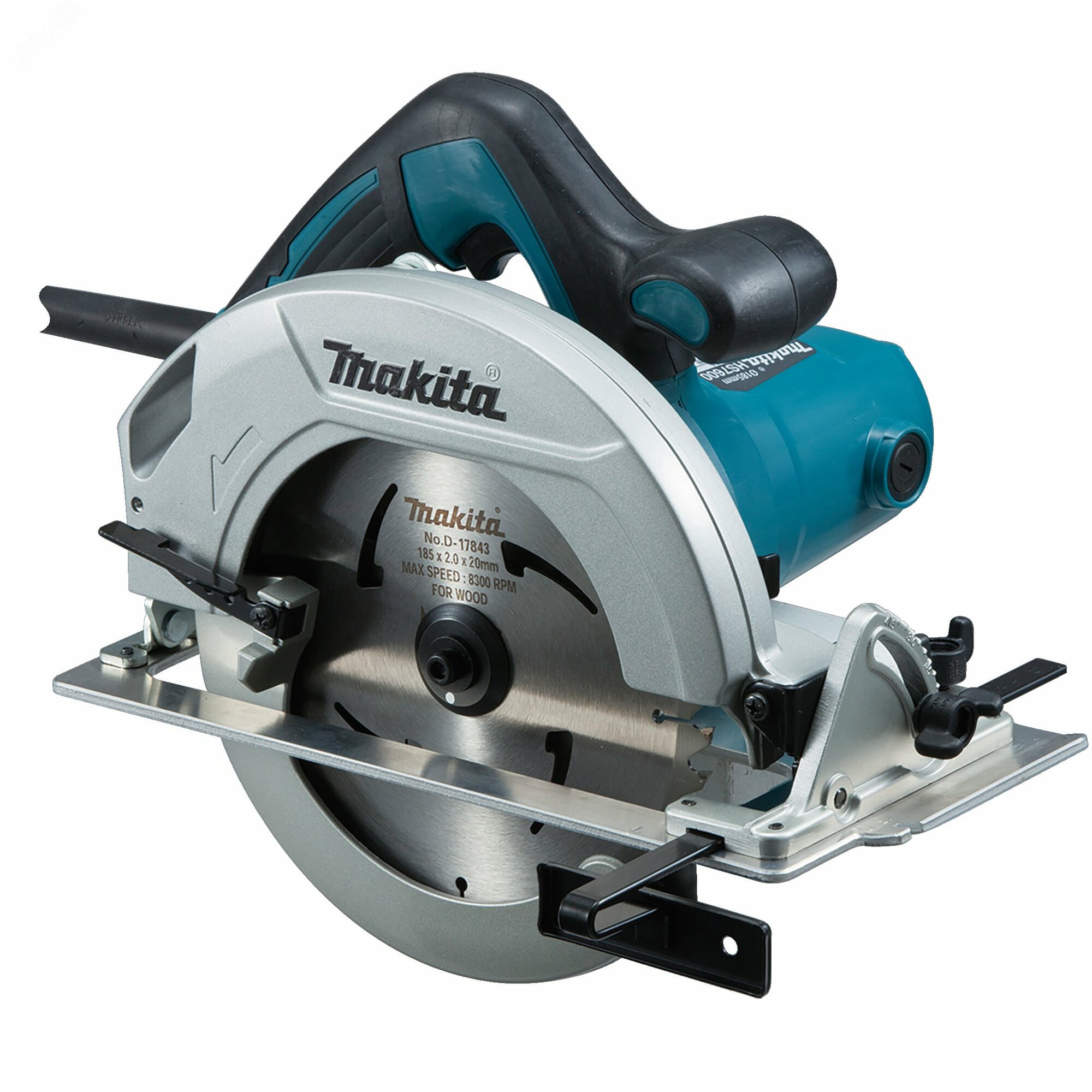 1шт. - Пила дисковая 1200Вт, 185мм, рез 64мм / Makita; арт. HS7600; оригинал / - цᴇʜᴀ зᴀ 1шт