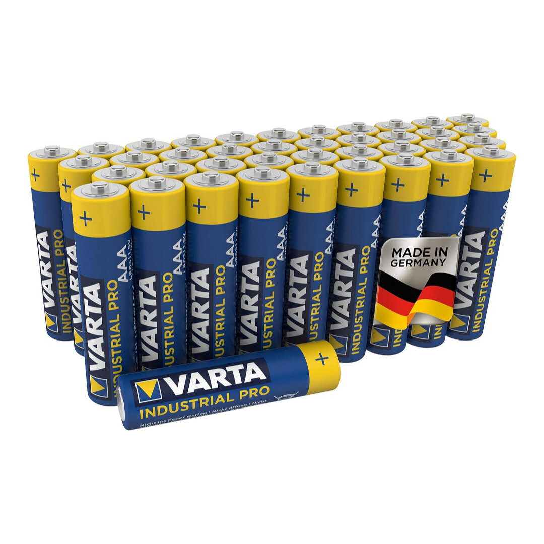 Батарейки VARTA Industrial LR06 / AA пальчиковые 40 шт