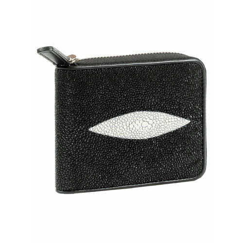 Кошелек Sefaro, фактура зернистая, черный