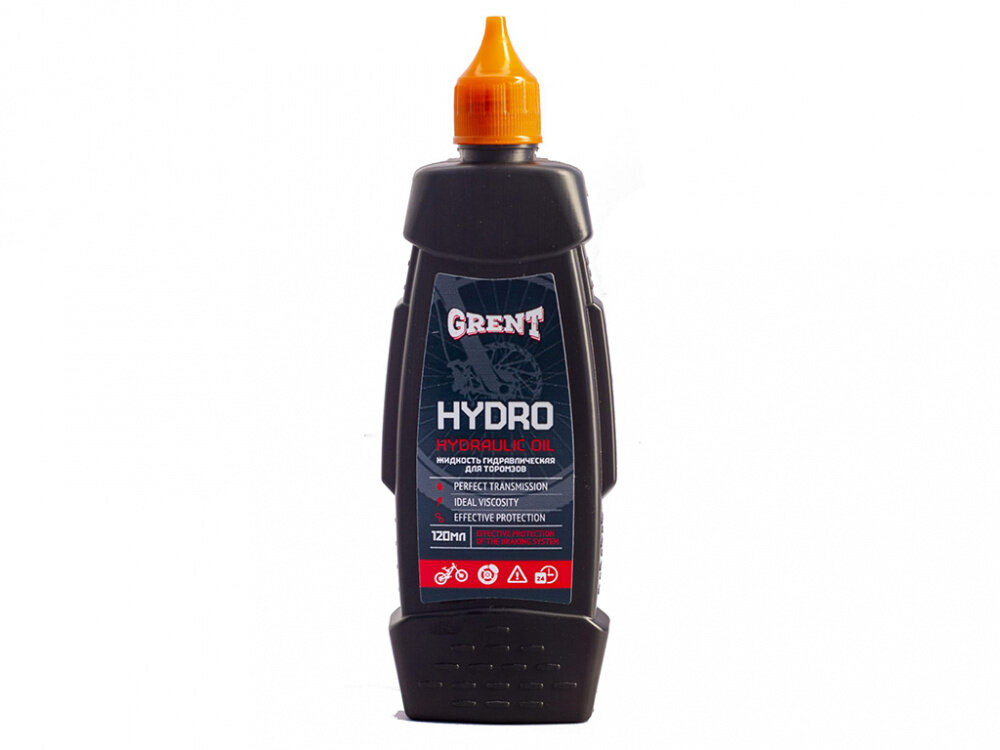 Гидравлическая жидкость для тормозов 120мл. Grent Hydraulic Oil (15шт)