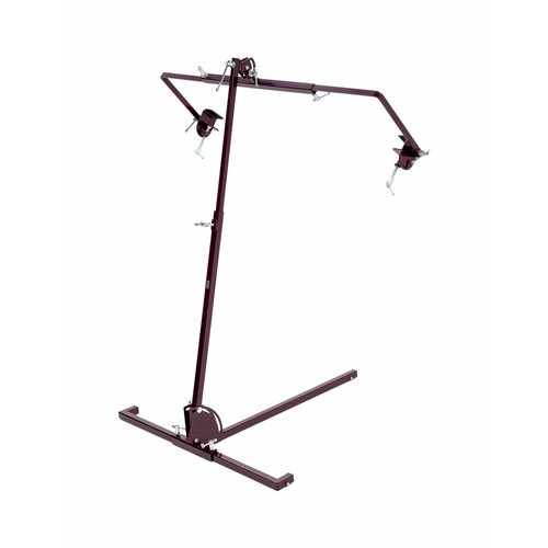 Станок для вышивки напольный с держателем рам и держателем 2 в 1 для пялец и снапов 