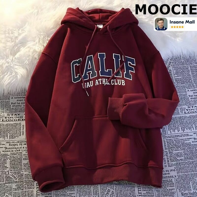 Толстовка MOOCIE, размер 2XL, рыжий
