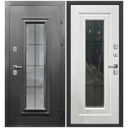 Входная дверь с Терморазрывом 11 см Протерма 4D стеклопакет Графит KALE 860мм левая 78100₽