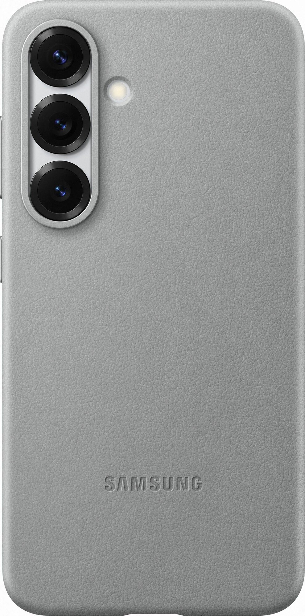 Кожаный чехол MagSafe для Samsung Galaxy S25+ / Kindsuit Case для Самсунг С25 Плюс, серый титан
