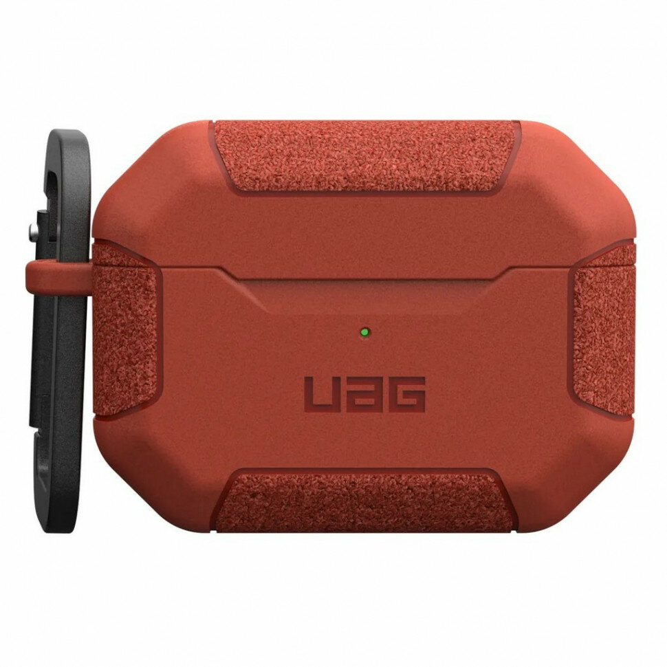Чехол с карабином UAG Scout Series для AirPods Pro 2 (104123119191), красный