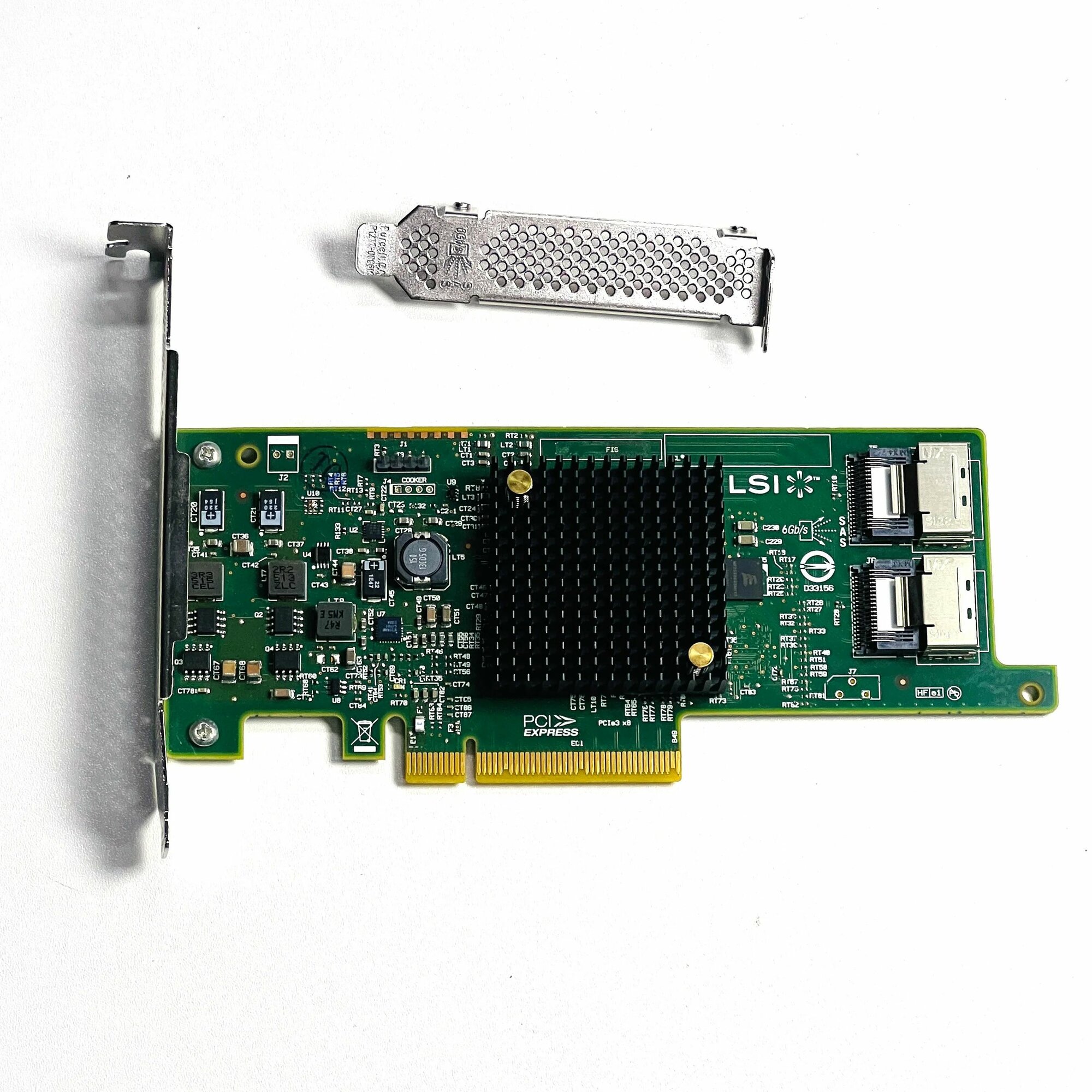 LSI SAS 9207-8i HBA Sff8087 Mini-SAS HD 6 ГБ PCI - E 30 X8 SAS контроллер адаптер RAID карта