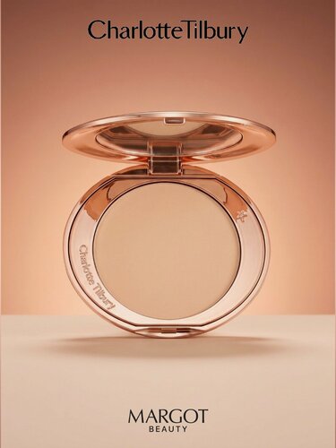 Изображение товара Пудра для лица Charlotte Tilbury AIRBRUSH FLAWLESS FINISH, 2 Medium, полноразмерная, 8 грамм, оригинал