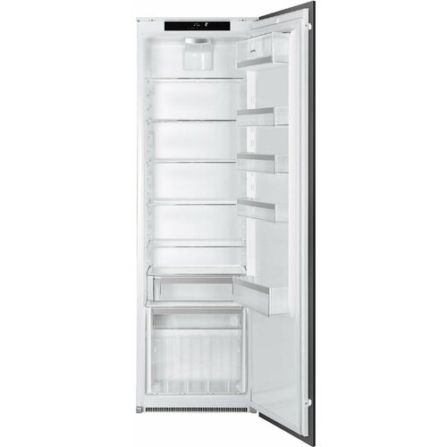 Встраиваемый холодильник Smeg S8L1743E, белый холодильник smeg s8l1721f