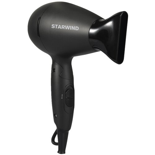 Фен Starwind SHD 7067 1400Вт графит/черный фен starwind shp6102 1 6квт черный фиолетовый