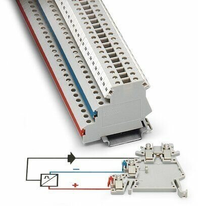 Клеммный модуль для подключения датчиков и исполнительных элементов DIKD 1,5 Phoenix contact 2715979 - фотография № 2