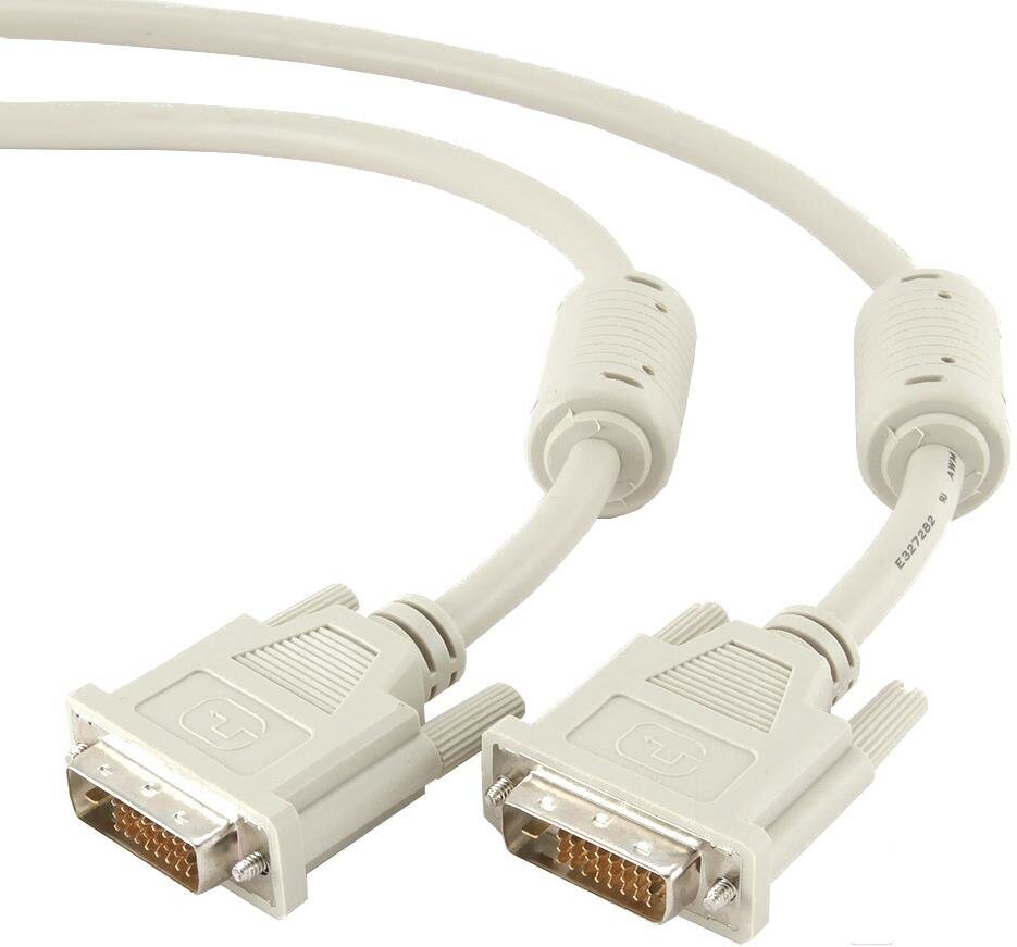 кабель для монитора DVI-D-DVI-D Dual Link 4.5 метров Cablexpert - фото №7