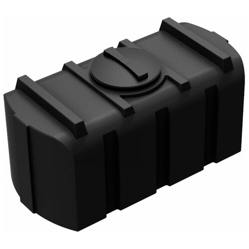 Емкость-бак 300 литров Polimer Group R300 для воды, топлива, продуктов, цвет черный прямоугольный пластиковый бак polimer group r 2000