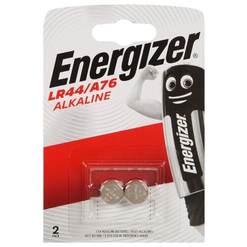 Батарейки Energizer Alkaline LR44/A76 FSB2 2шт упаковка