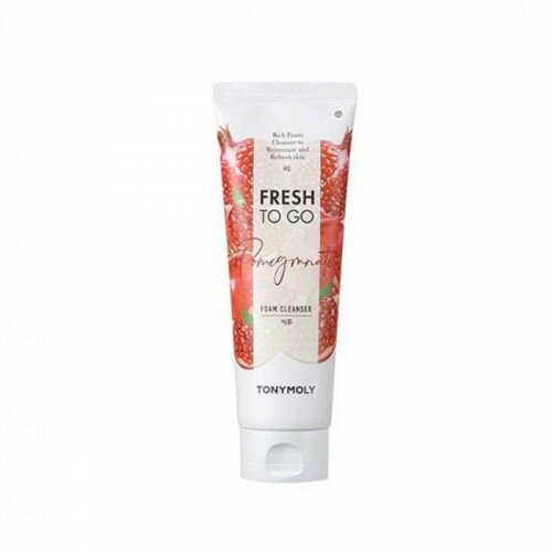 TONYMOLY Fresh To Go Pomegranate Foam Cleanser / Пенка для умывания с экстрактом граната, с омолаживающим и освежающим эффектом 170 мл