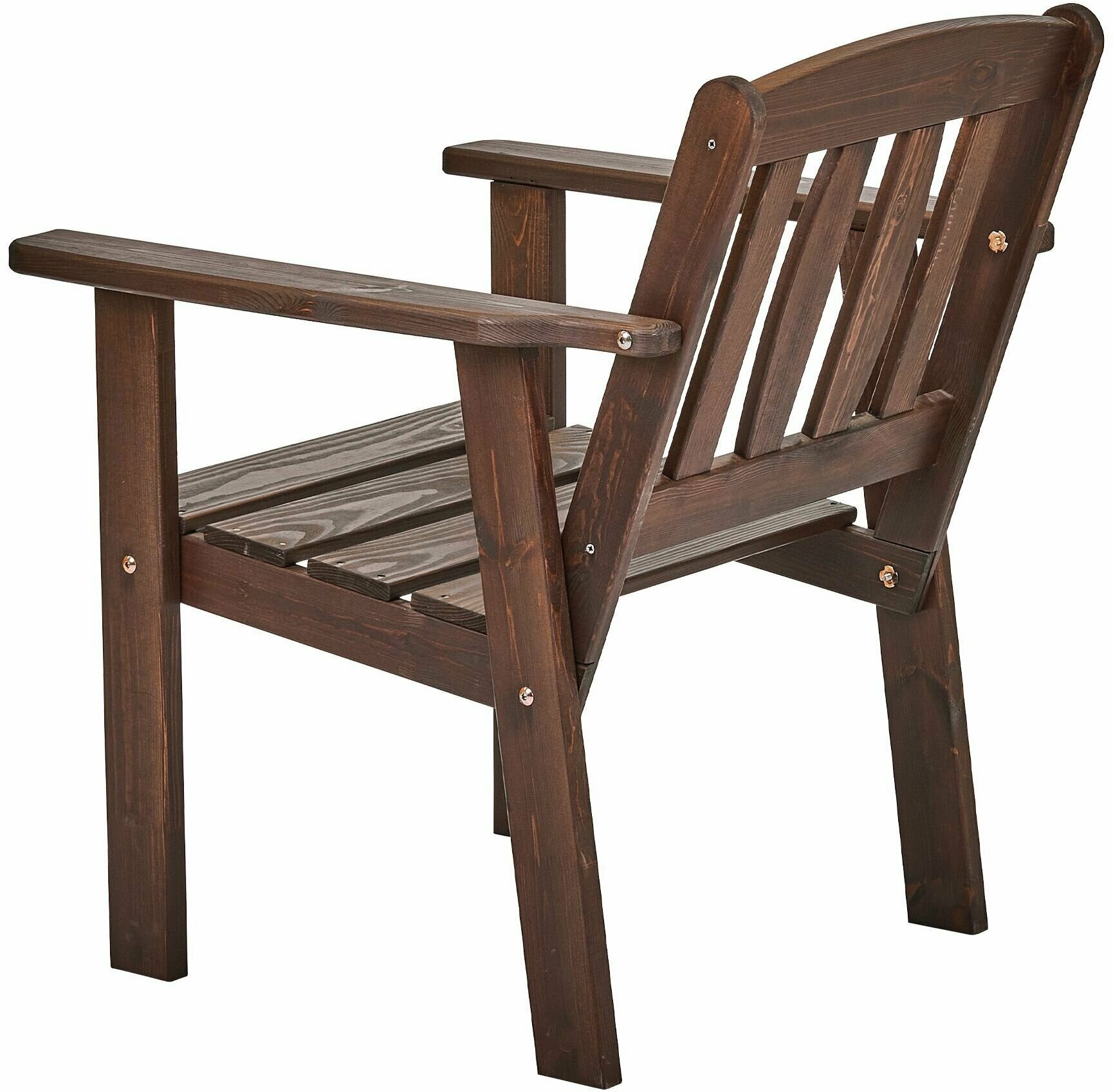 Кресло деревянное для сада и дачи, соло - фотография № 10