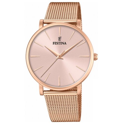 Наручные часы FESTINA Наручные часы Festina 20475, розовый, золотой