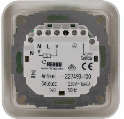 Терморегулятор Rehau Comfort 12274931100, 16 А - фото №5