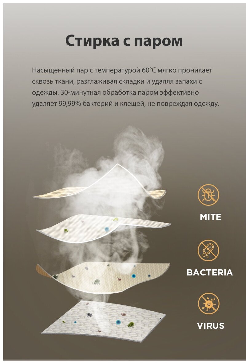 Стиральная машина c Wi-Fi и функцией пара Comfee CFEP01W70/W-RU - фотография № 2