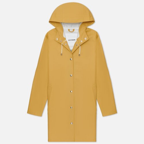 Плащ Stutterheim, демисезонный, герметичные швы, водонепроницаемый, размер S, желтый