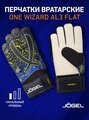 Перчатки вратарские Jögel ONE Wizard AL3 Flat, цвет черный, размер 9