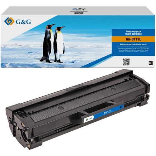 картридж hi black mlt d111l для samsung xpress m2020 m2070 1800стр черный Картридж лазерный G&G GG-D111L черный (1800 страниц) для Samsung Samsung Xpress SL-M2020/2022/2070