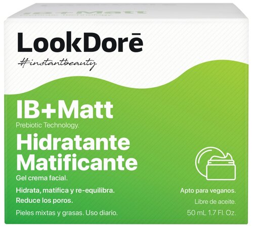 LookDore IB + Matt Ampoule Anti-Imperfections Salicylic матирующий гель-крем для проблемной кожи лица, 50 мл