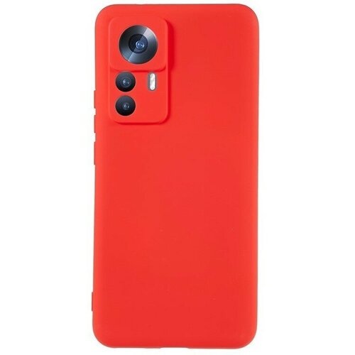 Накладка силиконовая Silicone Cover для Xiaomi 12T Pro красная накладка силиконовая silicone cover для xiaomi 12t pro сиреневая