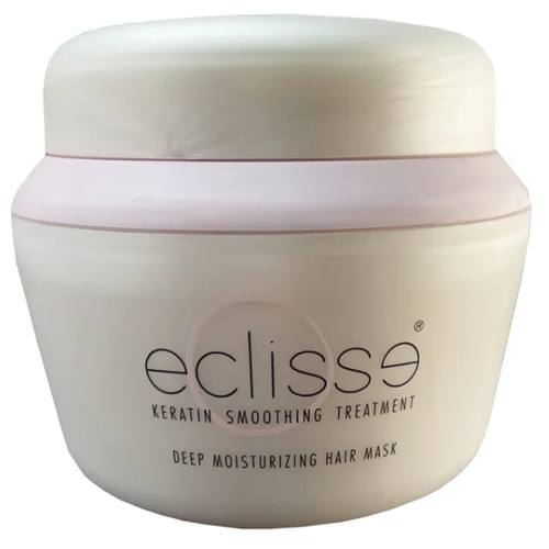 BES маска для волос профессиональная DEEP MOISTURIZING HAIR MASK, ECLISSE, 250 мл / питание и увлажнение волос / профессиональная Итальянская косметика